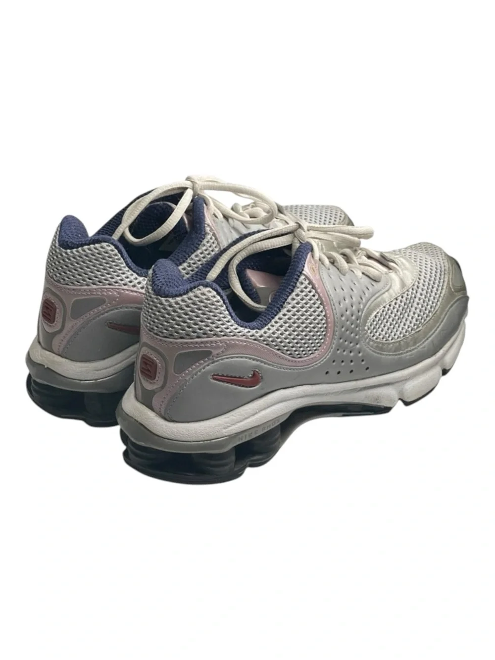 Vintage Y2K: Nike ✔︎ Shox BRS 100 Run Sneaker ✔︎ Grey Lilac ✔︎ 9.5M ✔︎ Trending